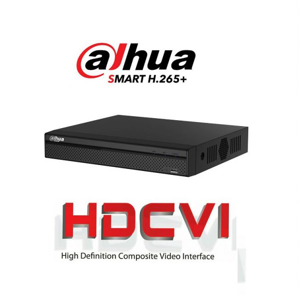 XVR4104HSX1 DAHUA DVR 4 CANALES HDCVI PENTAHIBRIDO 1080P/ H265+/