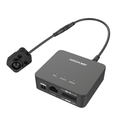 DS-2CD6425G0-20 HIKVISION Pinhole IP 2MP/ Lente 3.7 mm / 2 Mts Cable/ PoE/ Micro SD/ H.265+