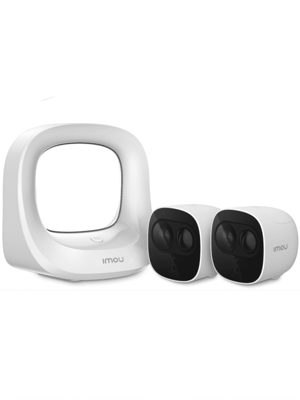 CELLPROKIT2 Kit IMOU de 2 camaras de 2MP 100% libre de cables mas estacion base
