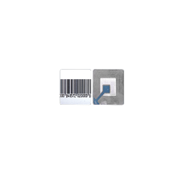 GF4040H Paquete con 100 tags Etiqueta Adherible RF 40 x40 mm