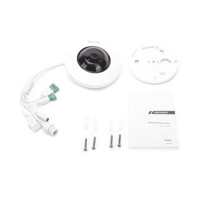 DS-2CD2955FWD-IS HIKVISION Mini Fisheye IP 5MP / Serie PRO + / Panorámica 180° – 360°