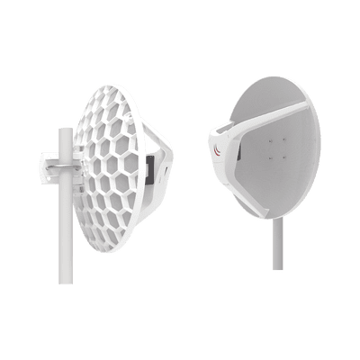 RBLHGG-60AD-KITR2 MIKROTIK (Wireless Wire Dish) Enlace completo de 60GHz, Hasta 2Gbps