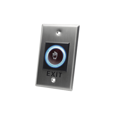 ACCESSK1 ACCESPRO Botón de salida sin contacto/ sensor IR / iluminado / Normalmente abierto y cerrado / Distancia ajustable de detección