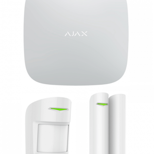 AJAX ST-1-1 AJAX KIT STARTER Panel de alarma conexión Ethernet, WiFi, LTE Control mediante aplicación para smartphone
