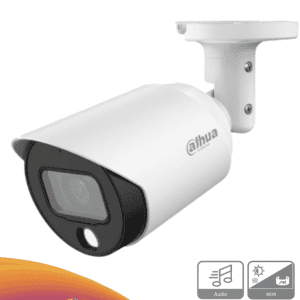HFW1509T-A-LED DAHUA Cámara Bullet Full Color de 5MP/ Lente de 3.6 mm/ Micrófono Integrado/ Leds para 20 Metros