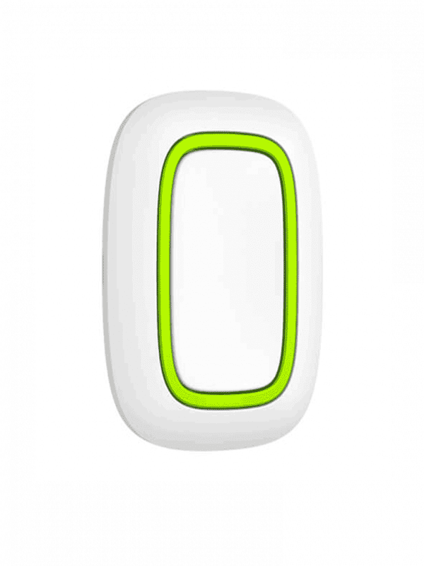 28203.26.WH3 AJAX Button W - Botón de alarma inalámbrico /Smart Button Color Blanco