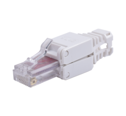 TC6WT LINKEDPRO BY EPCOM Conector de red RJ45 para cable CAT6 SIN USO DE HERRAMIENTAS