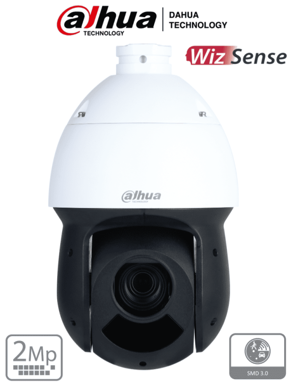 DH-SD49225DB-HNY DAHUA Camara IP PTZ de 2MP/ WizSense/ 25x de Zoom Optico/ IR de 100 Metros/ H.265/ WDR Real de 120 dB