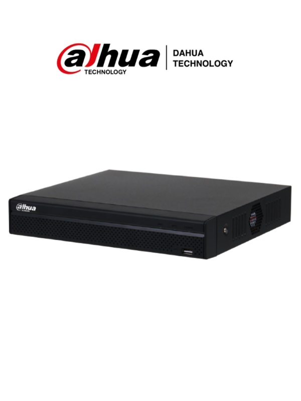 NVR1104HS-P-S3/H DAHUA  NVR de 8 MP/ 4 Canales IP/ Smart H.265+