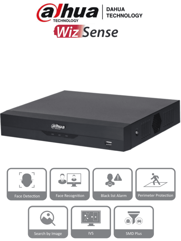 NVR2116HS-I2 DAHUA  NVR de 8MP/ 16 Canales IP/ Con IA/ Smart H.265+