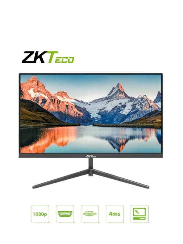 ZD222KA ZKTECO Monitor LED Full HD de 22"/ Resolución 1920 x 1080/ HDMI y VGA