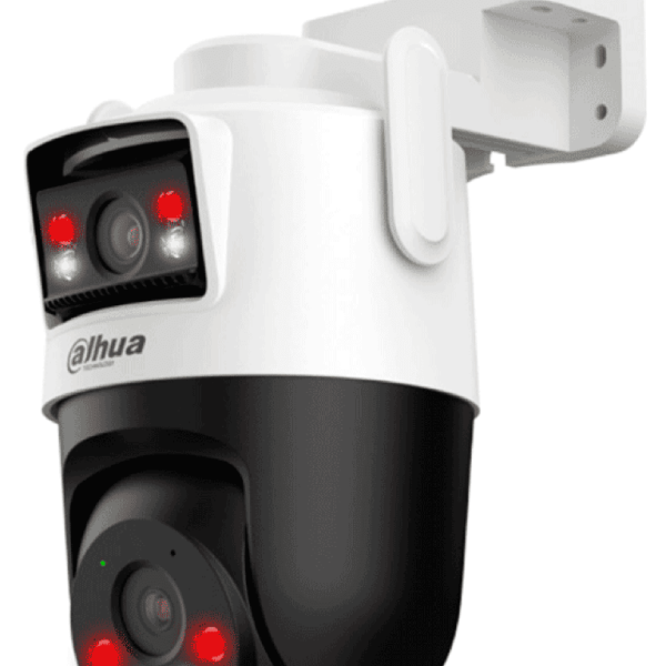 IPC-WPT1539DD-SW-5E2-PV Dahua Cámara IP PT Wifi Dual/2 Lentes de 5 MP cada uno/ Iluminador Dual Inteligente/ IR de 50m/ Microfono y Altavoz