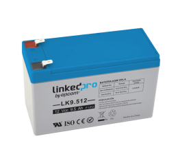 LK9.512 LINKEDPRO Batería 12 Vcc / 9.5 Ah / UL / Tecnología AGM-VRLA / Vida útil promedio 5 años