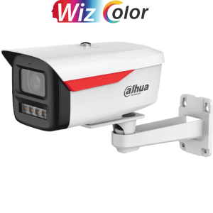 DH-IPC-HFW2849M-S-B-PRO DAHUA Cámara IP Bullet de 8MP/ equipada con IA/ SMD Plus/ Lente de 3.6 mm/ micrófono integrado