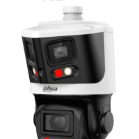 DH-SDT3E410-8P-MB-A-PV1 DAHUA Cámara PTZ IP X-Spans 8MP+4MP, TiOC: 10X Zoom, IR hasta 70m